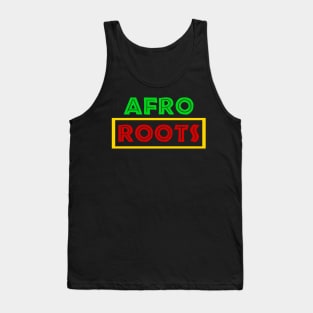 Rasta, Afro Roots, Rastafarian, Jamaican, African Tank Top